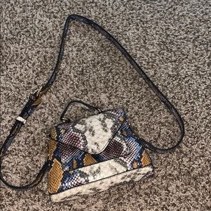 Small snake skin purse